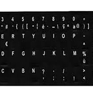 sticker azerty pour clavier